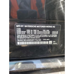 2025 BMW X5 5UX23EU00S9Y75230 54523985
