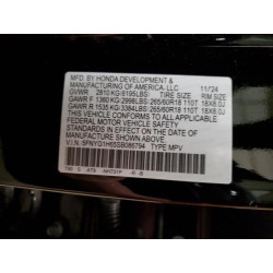 2025 HONDA PILOT 5FNYG1H65SB086794 52236335