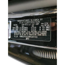 2024 KIA NIRO KNDCP3LE8R5187151 58529105