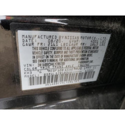 2020 NISSAN SENTRA 3N1AB8CV4LY286789 54697775