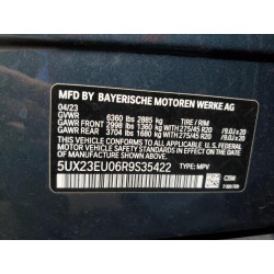 2024 BMW X5 5UX23EU06R9S35422 58145345