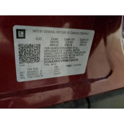 2021 CHEVROLET EQUINOX 2GNAXKEV9M6144134 55293155