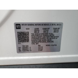 2025 CHEVROLET EQUINOX 3GNAXPEG6SL305191 59881745