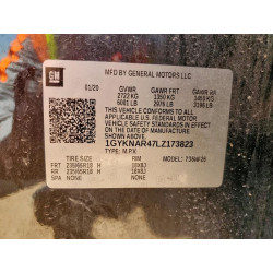2020 CADILLAC XT5 1GYKNAR47LZ173823 56770025
