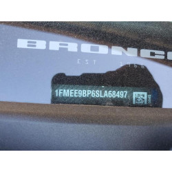 2025 FORD BRONCO BAD 1FMEE9BP6SLA68497 57656665