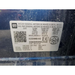 2022 CHEVROLET BLAZER 3GNKBHR49NS129188 58725365