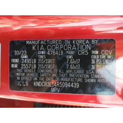 2024 KIA NIRO WIND KNDCR3L14R5094439 60739755