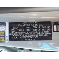2025 KIA K4 LX 3KPFT4DE7SE057370 61139915