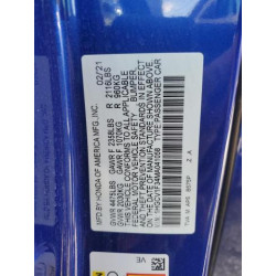 2021 HONDA ACCORD 1HGCV1F34MA041058 55361865