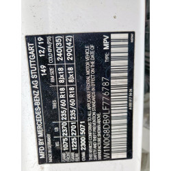 2020 MERCEDES-BENZ GLC-CLASS W1N0G8DB9LF776787 59432645