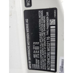2020 TOYOTA SUPRA WZ1DB4C06LW032176 49458085