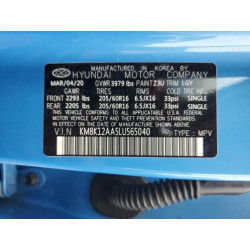 2020 HYUNDAI KONA KM8K12AA5LU565040 56056535