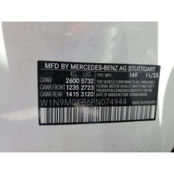 2023 MERCEDES-BENZ EQB 300 4M W1N9M0KB6PN074944 52599845