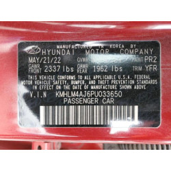 2023 HYUNDAI ELANTRA KMHLM4AJ6PU033650 55173335