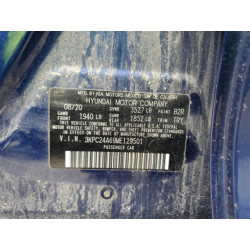 2021 HYUNDAI ACCENT 3KPC24A69ME129501 57525015