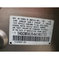2004 HONDA ACCORD