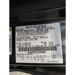 2020 FORD FUSION 3FA6P0G7XLR169607 53195105