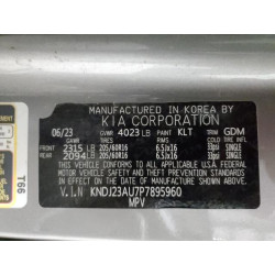 2023 KIA SOUL KNDJ23AU7P7895960 54688895