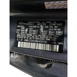 2021 HYUNDAI TUCSON KM8J23A43MU405006 54944905