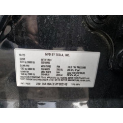 2023 TESLA MODEL Y 7SAYGAEE5PF902148 50906195