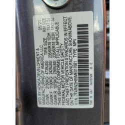 2021 HONDA CRV 7FARW2H55ME017681 60872955