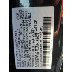 2025 HONDA PILOT 5FNYG1H80SB050187 56741235