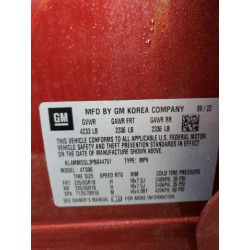 2023 BUICK ENCORE KL4MMDSL3PB044751 52316035
