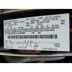 2020 FORD ESCAPE 1FMCU9G61LUC48993 56314485