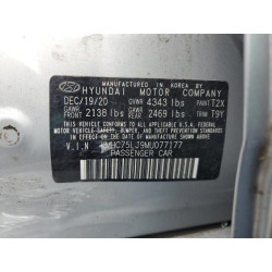 2021 HYUNDAI IONIQ KMHC75LJ9MU077177 60105725