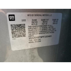 2023 CHEVROLET MALIBU 1G1ZD5ST6PF153465 57789565