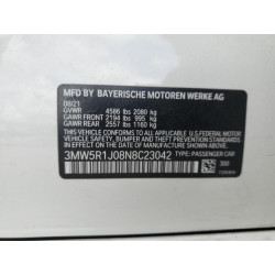 2022 BMW 3 SERIES 3MW5R1J08N8C23042 56992485