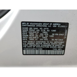 2023 VOLKSWAGEN ATLAS 1V2DC2CA4PC214280 55832815