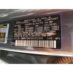 2022 HYUNDAI PALISADE KM8R7DHE9NU392949 56343835