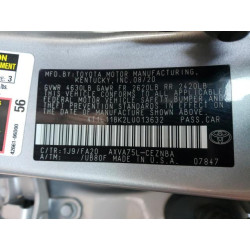 2020 TOYOTA CAMRY 4T1L11BK2LU013632 38153964