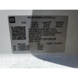 2025 CHEVROLET ALL Models 1GC4KSEY1SF102199 56653425