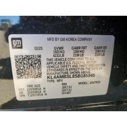 2025 BUICK ENCORE KL4AMBSL8SB185945 58635685
