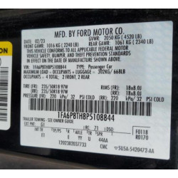 2023 FORD ALL Models 1FA6P8TH8P5108844 60940615