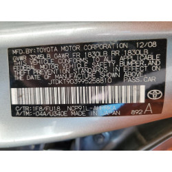 2009 TOYOTA YARIS