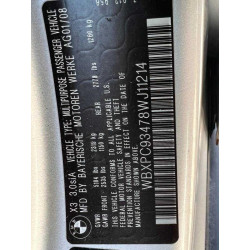 2008 BMW X3