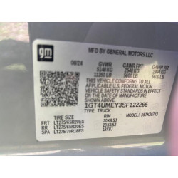 2025 GMC SIERRA 1GT4UMEY3SF122265 63547375