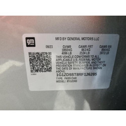 2024 CHEVROLET MALIBU 1G1ZD5ST8RF126285 61564965