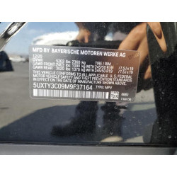 2021 BMW X3 5UXTY3C09M9F37164 61502995