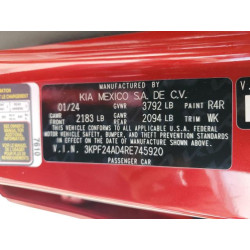 2024 KIA FORTE 3KPF24AD4RE745920 73127584