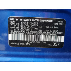 2021 MITSUBISHI OUTLANDER