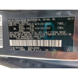 2021 TOYOTA HIGHLANDER 5TDLZRAH0MS087283 59341765