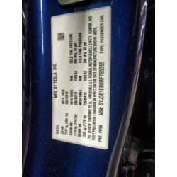 2024 TESLA MODEL 3 5YJ3E1EB0RF755355 56465775