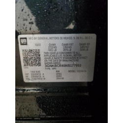 2022 CHEVROLET BLAZER 3GNKBCR45NS177953 50884165