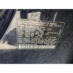 2021 VOLKSWAGEN ATLAS 1V2AP2CA2MC572965 58423045