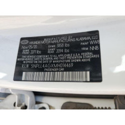 2021 HYUNDAI ELANTRA 5NPLL4AGXMH014469 59590625