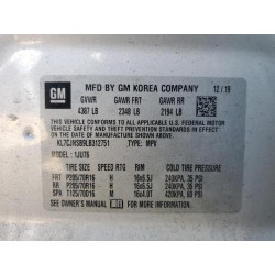 2020 CHEVROLET TRAX KL7CJNSB9LB312751 60669955